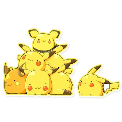 pikachu, famille pikachu, pikachu raich, pikachu pokémon, picha pikachu raich