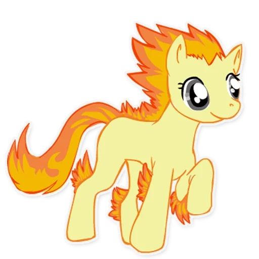 pony, spitfire mlp, fiery pony, spitfire pony, spitfire pony kyutimark