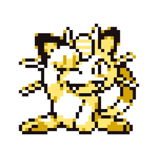 pokemon miao miao, miao miao pixel, pixel pokemon miao miao, pokemon miao cellula, punto croce pokemon miao