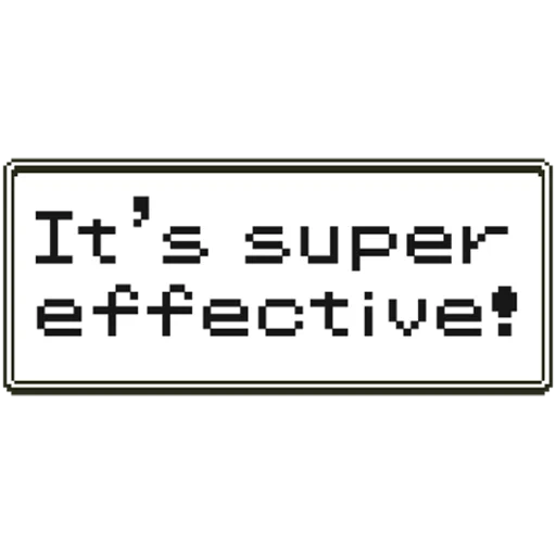 pixel, texto, pixel art, supereffective, pokemon não disponível effective