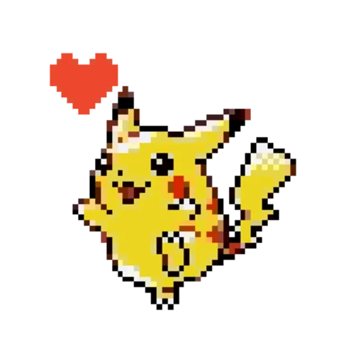 pikachu 8 bit, pixel art lai qiu, pixel art pokemon, pokémon pikachu 8 bit, cell pokemon