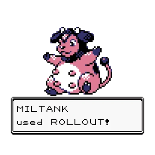 pokemon, miltank sprite, píxel de minecraft, pokémon pokémon, carcasa térmica del esquema pokémon