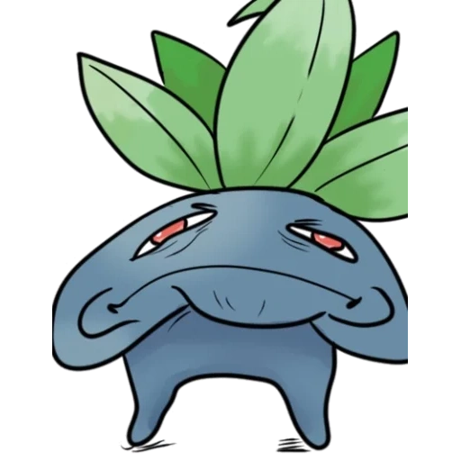 покемон, покемоны, покемон оддиш, домашнее растение, bulbasaur pokemon original