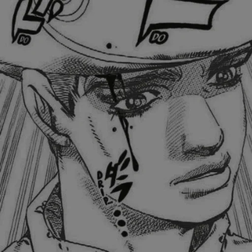 cartoon, jojo cartoon, jojo yare yare, tooru jojolion, diego brando comics