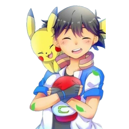 pokémon, pokemon asche, pokemon leute, pokémon esh ketchum, ash ketchum von seinem pokémon