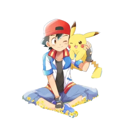 пикачу, покемон, эш кетчум, pokemon ash, эш кетчум его покемоны