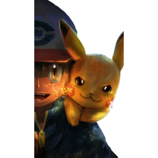 picchu, pokémon, pikachu pokémon, detective picchu, fantástico detective bebé picachu