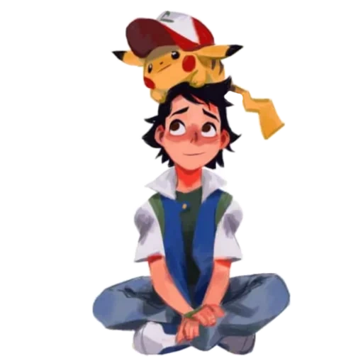 i pokemon, ash kechum, pokemon ash, ash ketchum 2020, arte illustrazione