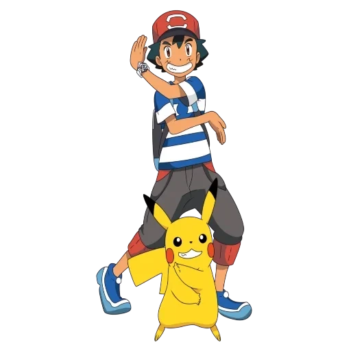 ketchum, i pokemon, ash kechum, personaggio dei pokémon, personaggi pokemon