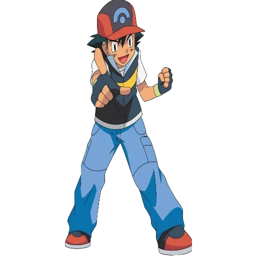 i pokemon, ash kechum, pokemon ash, gioco di ruolo anime, set di ashketchum