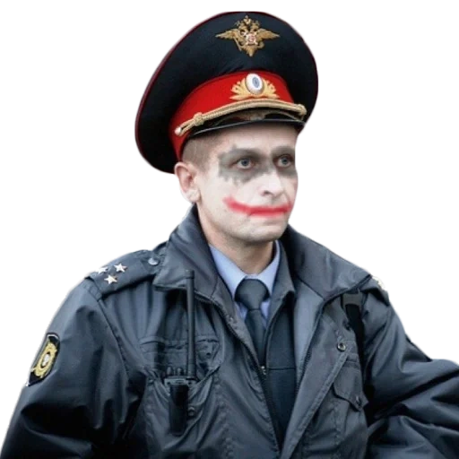 la polizia, la spazzatura, polizia russa, poliziotto sorride, la polizia è senza legge
