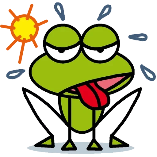 kukuxumusu, green toad, the frog is tongue, keroppi frog