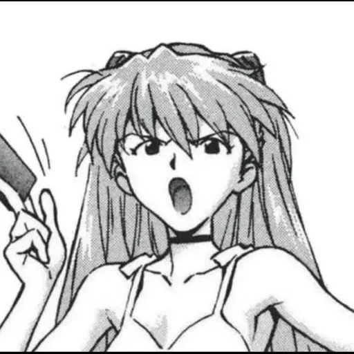 anime a fumetti, i personaggi degli anime, asuka icon manga, vangelo dei fumetti, asuka langley