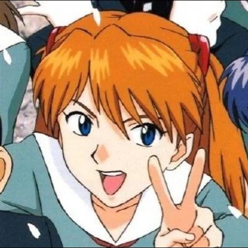 anime, animación, personajes de animación, asuka evangelion, evangelion asca soderley