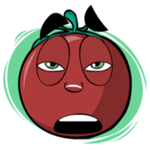 bambino, pomodoro, arte di pomodoro, pomodoro pazzo, pomodoro cartone animato
