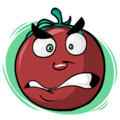 томато, crazy помидор, бешеный помидор, помидор мультяшный, сумасшедший помидор