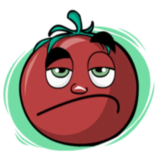 tomato, tomato, evil tomato, crazy tomato, cartoon tomato
