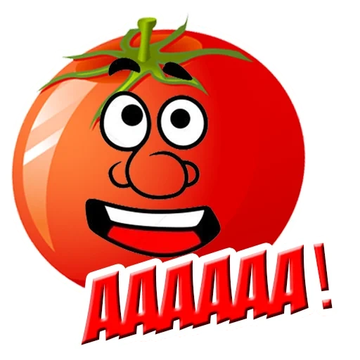 tomate, tomate, merry tomato, o tomate sorri