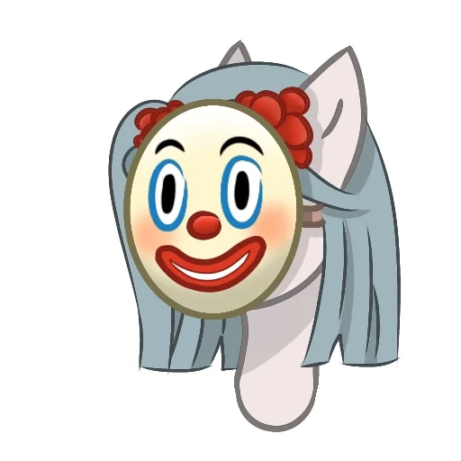 obviamente un payaso, sonrisa payaso, sonrisa de la corona del payaso