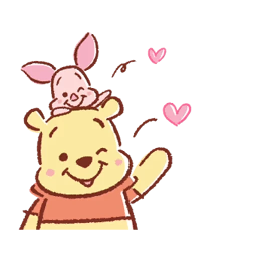 winnie the pooh, sweet piglet, winnie pooh piglet, winnie pooh drawing, light drawings are light