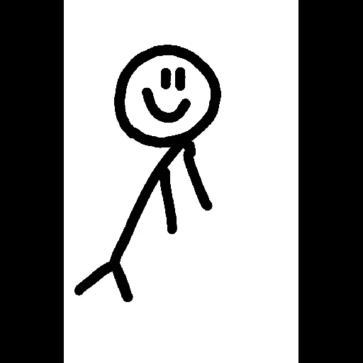 kegelapan, orang, stickman, little wand, meme stickman puas