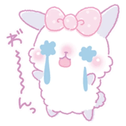 kawaii, kawaii, adesivos kawaii, pele kavai rabbit