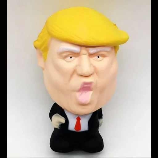 дональд трамп, трамп игрушка, дональд трамп игрушка, мягкая игрушка дональд трамп, дональд трамп игрушка тянучка