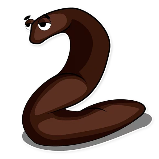 acné, oscuridad, feliz gusano, serpiente sonriente, ilustración de serpiente