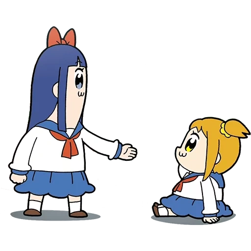 team epic, pop team epic, pop team sachses, poster epico pompal, pop team epic crossover