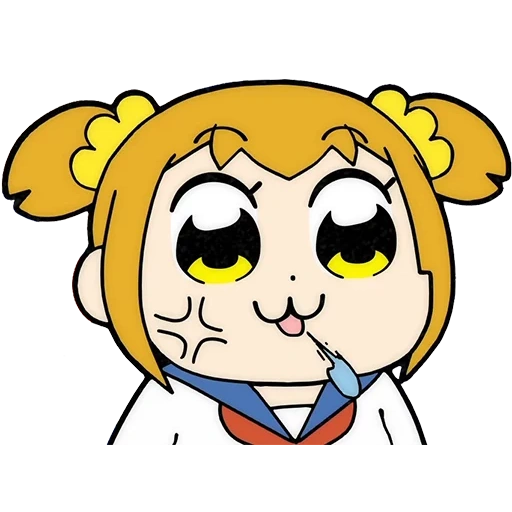 team epic, der papagei zitrone, pop epic, pop team epic, pop team epic lemon