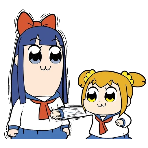 team epic, pop team epic, pop epico, pops epic anime