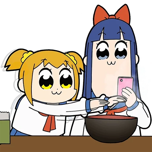 epic popular, pop team epic, epic pop anime, serie pop epic 1, la primera temporada de la epopeya popular de animación