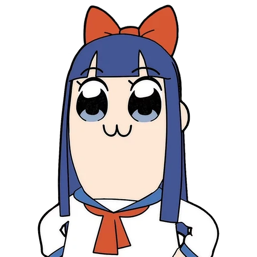 anime, gaya anime, anime yang lucu, pop team epic, karakter anime