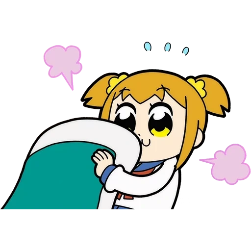 animación, team epic, imagen de animación, pop team epic, responsibility epic