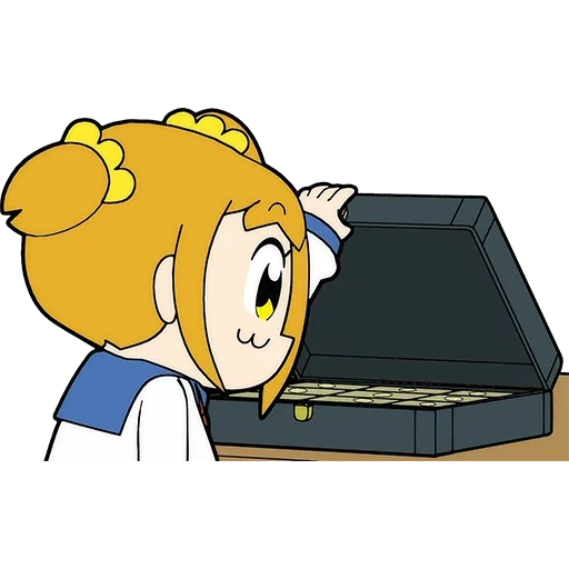 team epic, imagen de animación, pop team epic, patrón lindo de animación, pop team epic screenshots