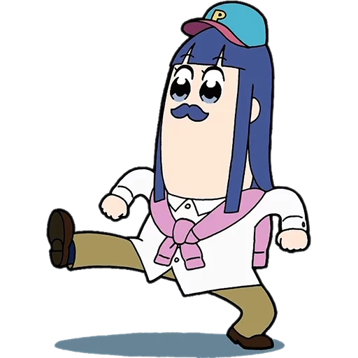 bello anime, squadra pop, pop team epic, personaggi anime, pop team epic sta piangendo