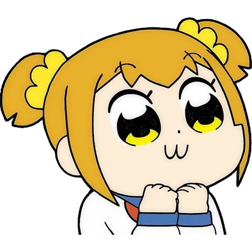 anime, pop team epic, personaggi anime, pop team epic face, pops epic anime