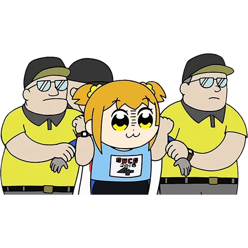 the people, team epic, pop team epic, pop team epic popuko, pop team epische weinen