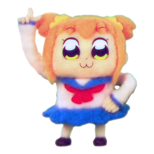 un jouet, figurines pop, épopée d'équipe pop, équipe pop épique peluche, personnages d'anime pop team epic