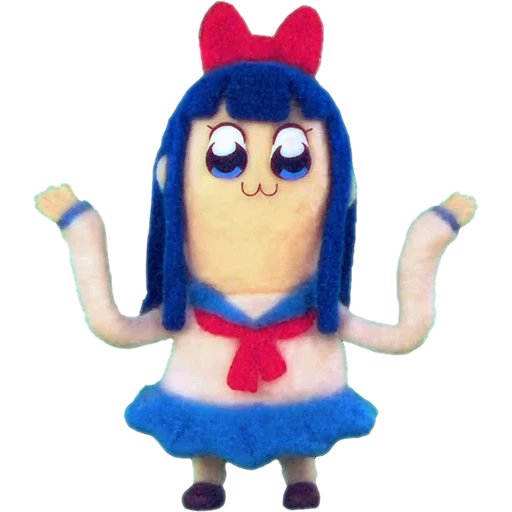 mainan, pop team epic, boneka pipimi, pop team epic pipimi, patung epik tim pop