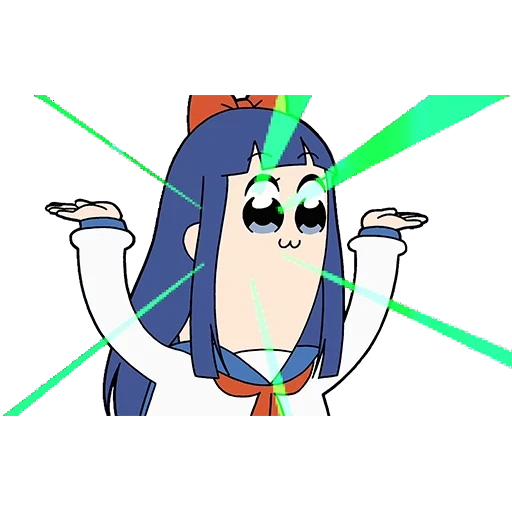 animação fofa, animação engraçada, pop team epic, papel de animação, a primeira temporada do épico pop de anime