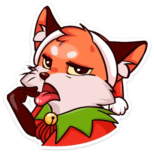 renard, papa, fox de pappy, pappy festif