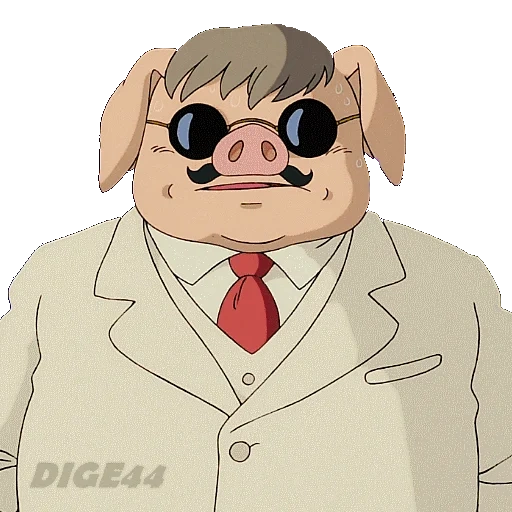animación, gente, porco rosso, cerdo de animación, poiroso 1992