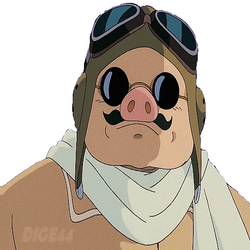 anime, porco rosso, karakter anime, miyazaki porco rosso, porco rosso man gina