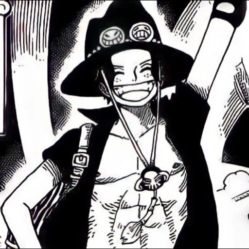 ace, ван-пис, one piece ace, portgas d ace, портгас д эйс manga