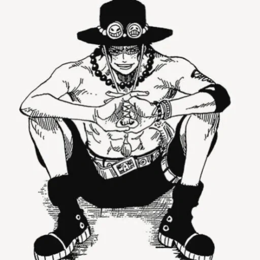 ван-пис, one piece ace, эйс портгас манга, акаину ван пис тату, портгас д эйс трафальгар ло