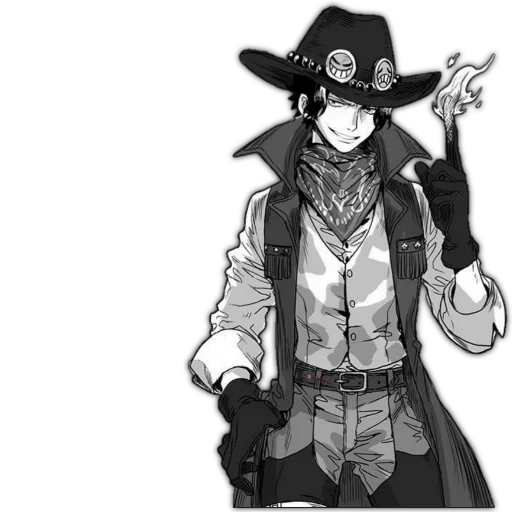 fem mikhouk, xerife de anime, piratas de anime, personagens de mangá, anime guy cowboy