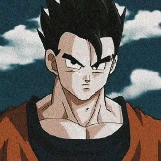 goku, son gohan, dragon ball, longzhu chao, herói de herança longzhu bp