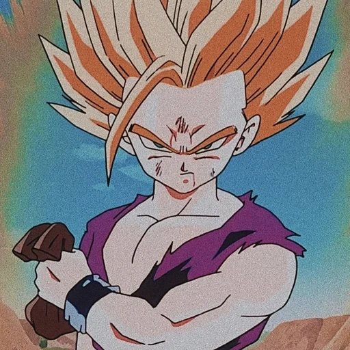 anime, gohan ssj 2, dragon ball, goku dragon ball, dragon ball super