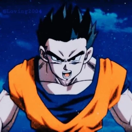 goku, gohan, goku amv, dragon ball, dragon ball chao